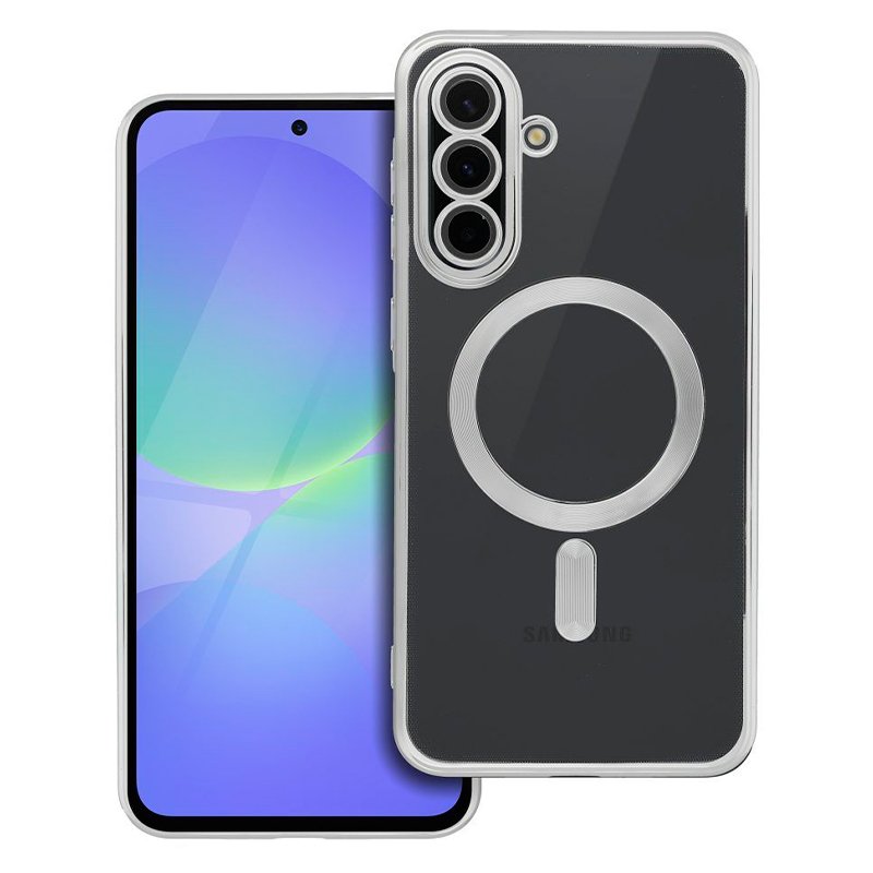 COOL Case for Samsung S721 Galaxy S24 FE Magnetic Silver Edge