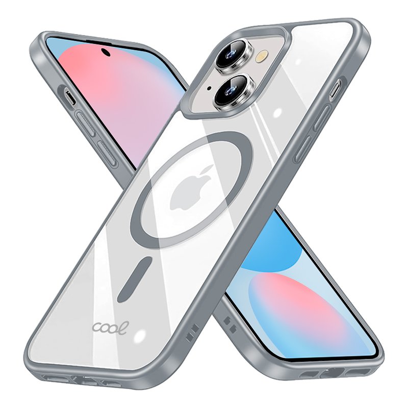 COOL Case for Samsung S721 Galaxy S24 FE Magnetic Silver Edge