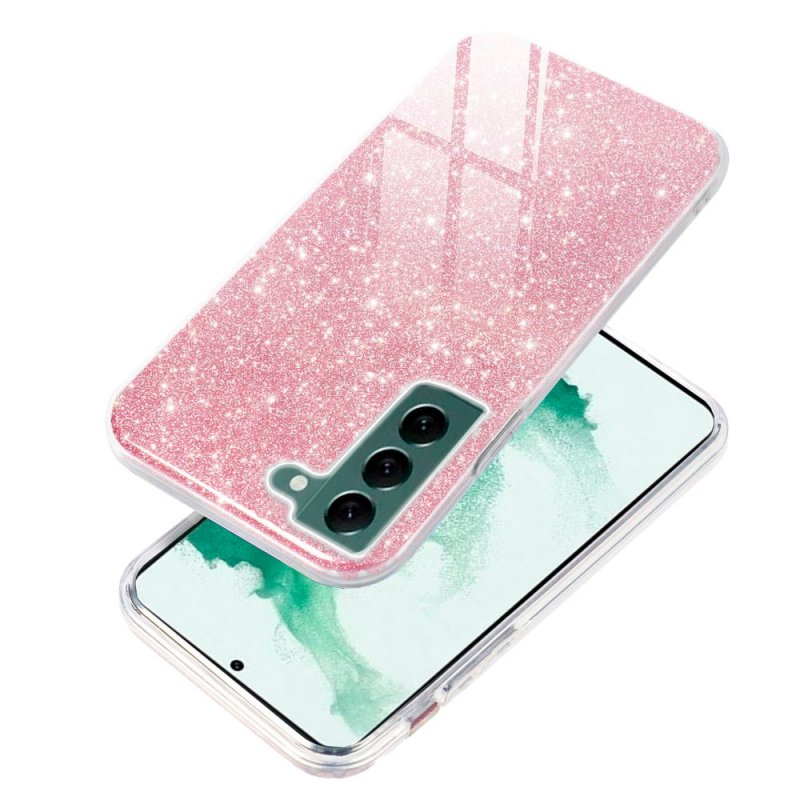 COOL Case for Samsung S906 Galaxy S22 Plus Pink Glitter