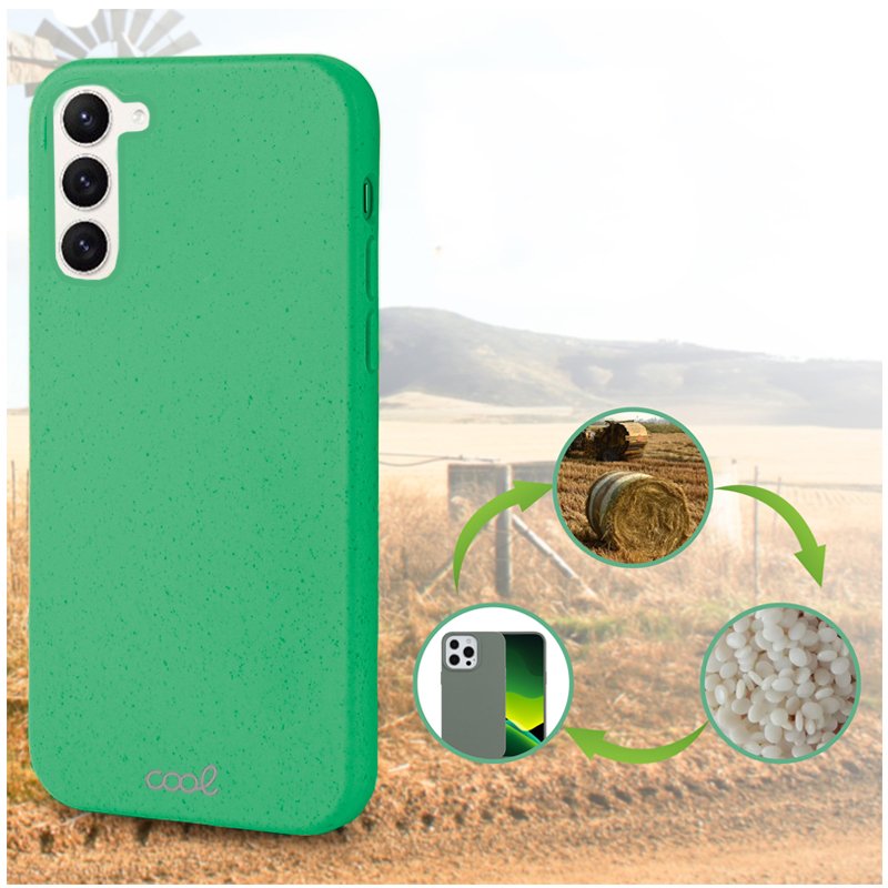 COOL Case for Samsung S911 Galaxy S23 Eco Biodegradable Mint