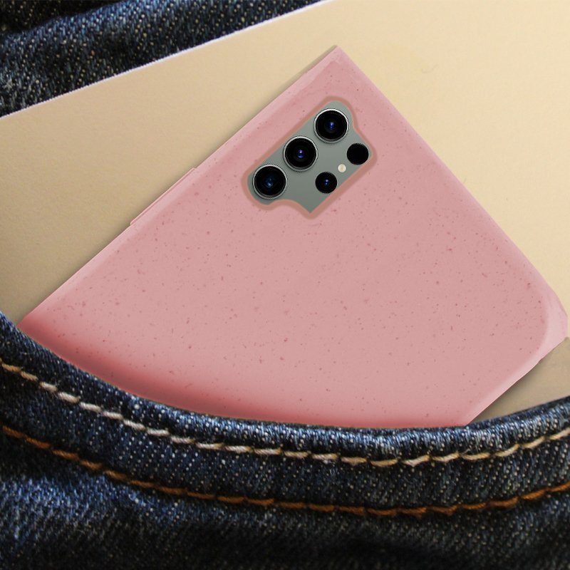 COOL Case for Samsung S918 Galaxy S23 Ultra Eco Biodegradable Pink