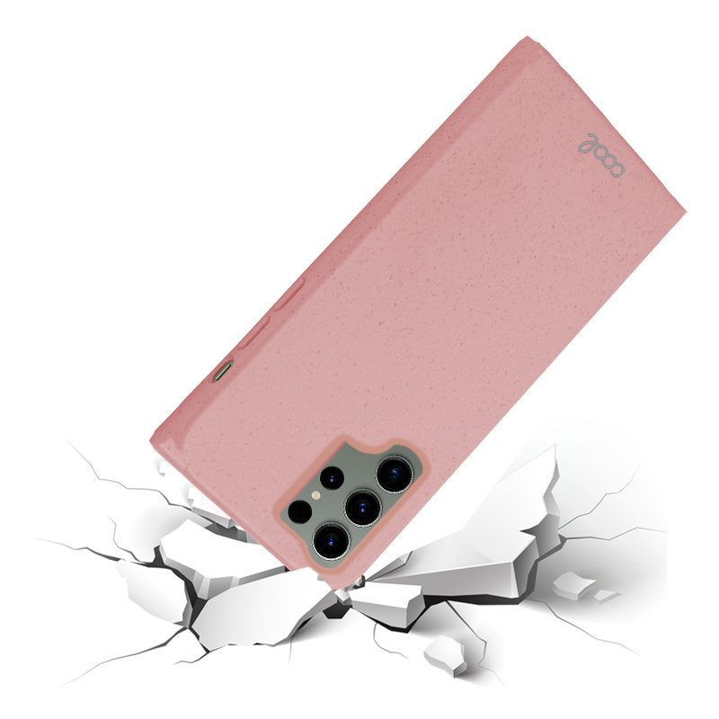 COOL Case for Samsung S918 Galaxy S23 Ultra Eco Biodegradable Pink