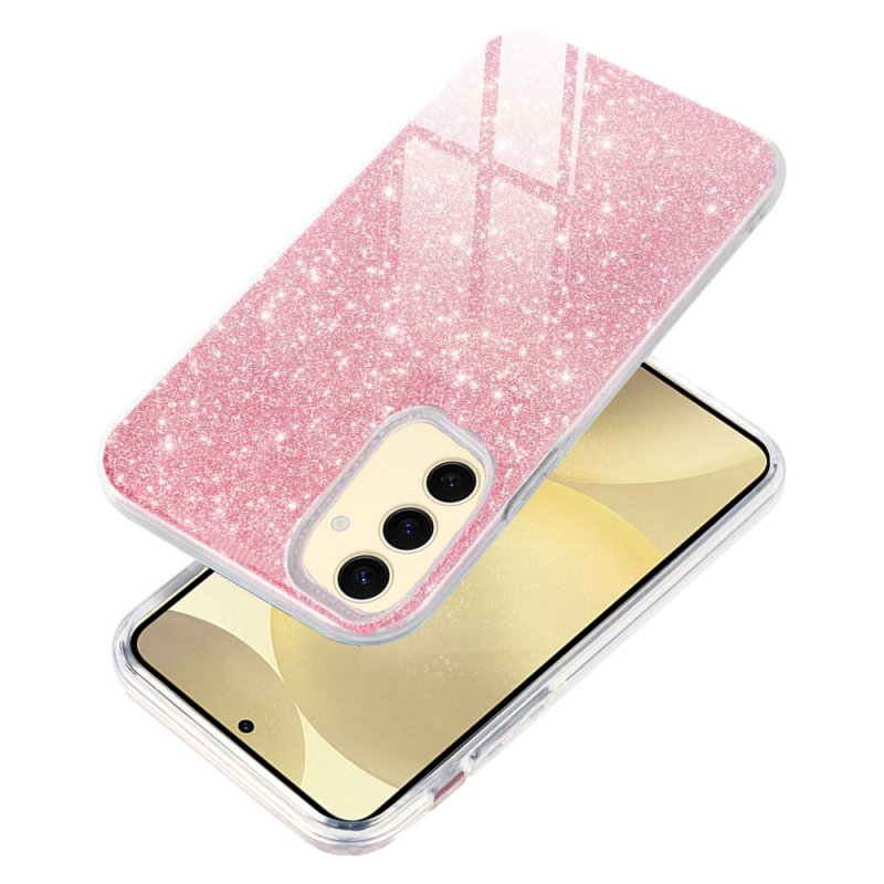 COOL Case for Samsung S926 Galaxy S24 Plus / S25 Plus Pink Glitter