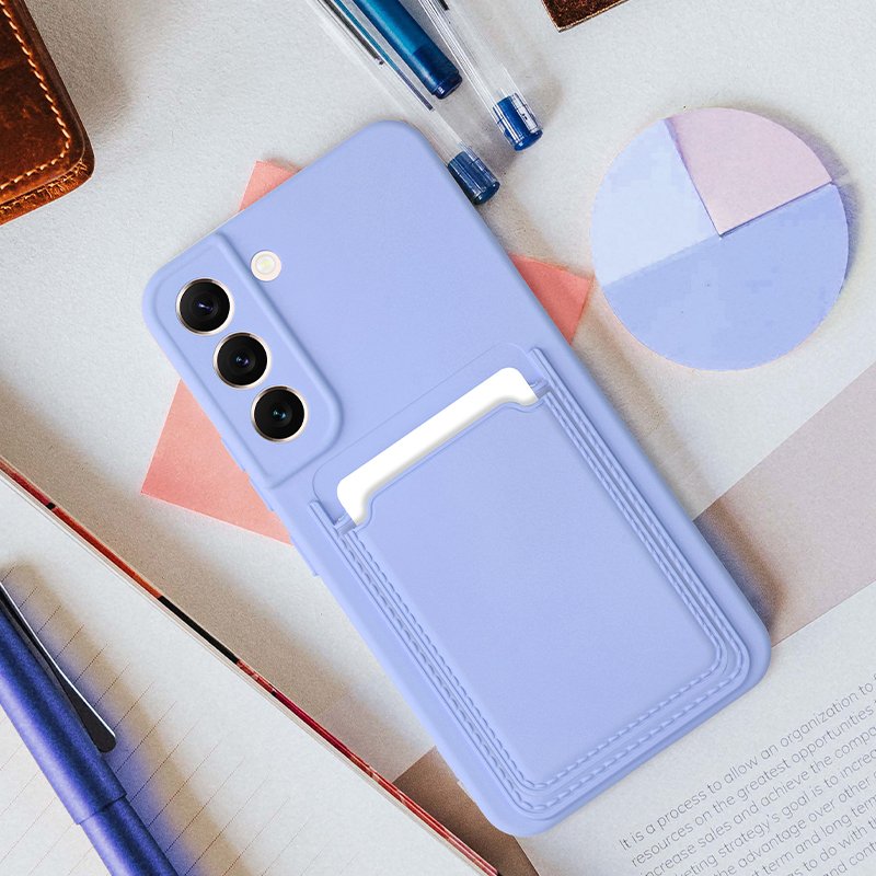 COOL Case for Samsung S928 Galaxy S24 Ultra Card Violet