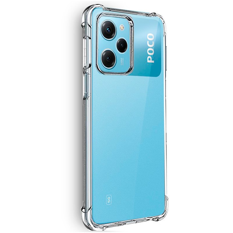 COOL Case for Xiaomi Poco X5 Pro 5G, Transparent, Anti-Shock