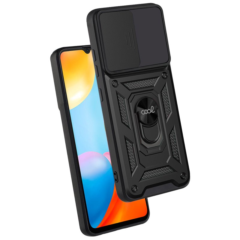 COOL Case for Xiaomi Redmi 10C Hard Ring Black