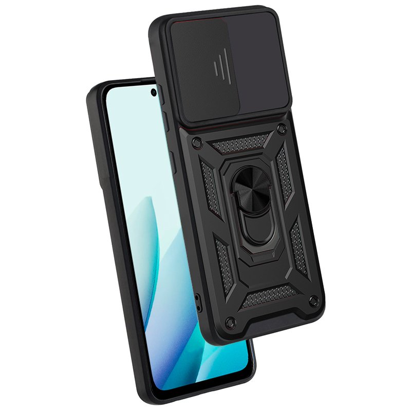 COOL Case for Xiaomi Redmi 15 / 15 5G Hard Ring Black