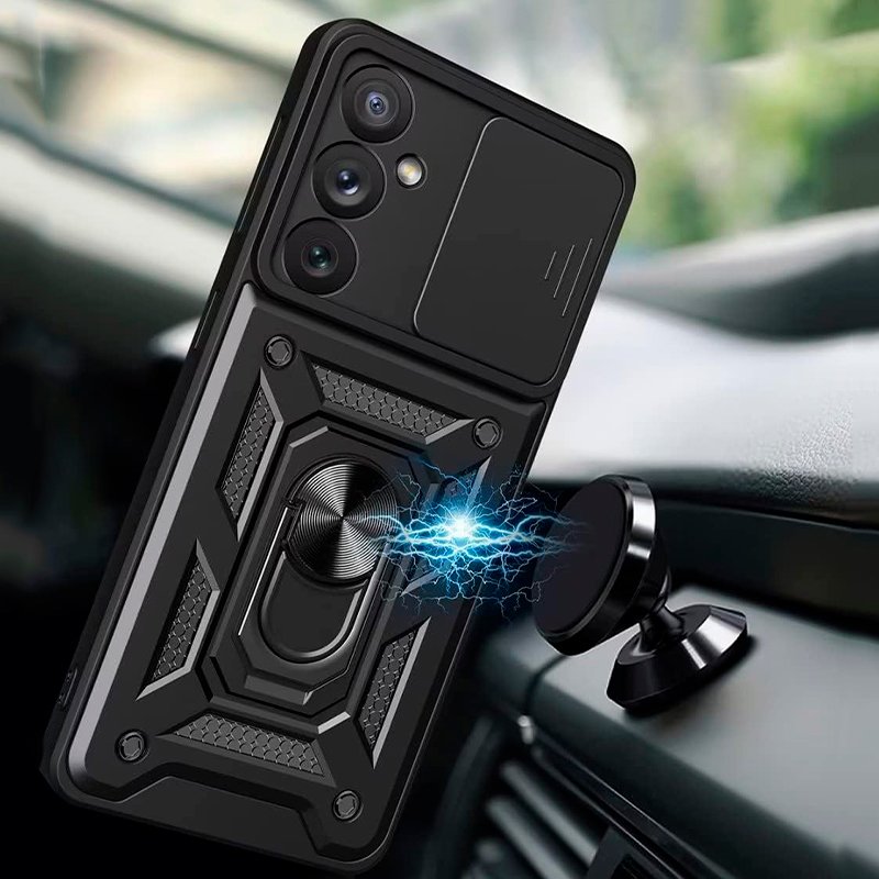 COOL Case for Xiaomi Redmi 15 / 15 5G Hard Ring Black