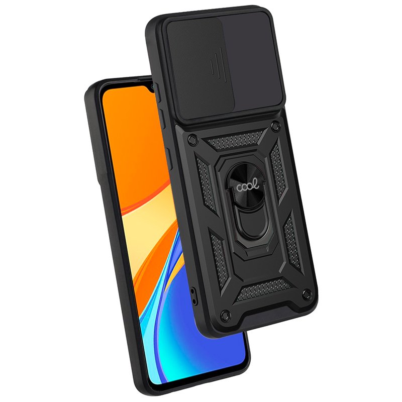COOL Case for Xiaomi Redmi 9C / 10A Hard Ring Black