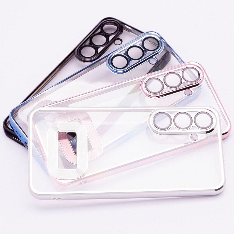 COOL Case for Xiaomi Redmi A3 with Metalized Edge (Pink)