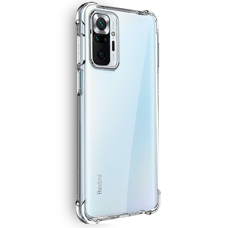 COOL Case for Xiaomi Redmi Note 10 Pro, Transparent Anti-Shock