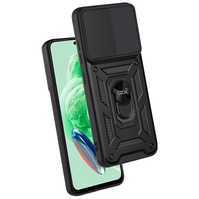COOL Case for Xiaomi Redmi Note 12 5G / Poco X5 5G Hard Ring Black