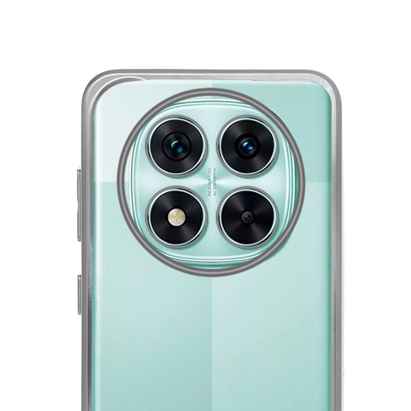 COOL Case for Xiaomi Redmi Note 14 Pro 5G / Note 14 Pro Plus 5G / Poco X7 with Metalized Edge (Silver)