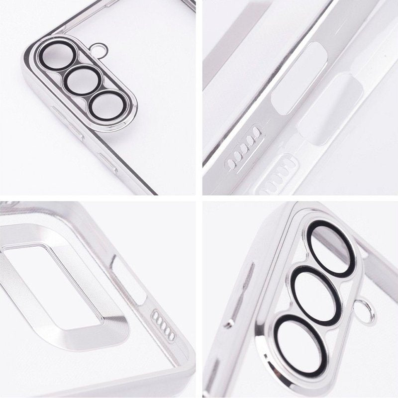 COOL Case for Xiaomi Redmi Note 14 Pro 5G / Note 14 Pro Plus 5G / Poco X7 with Metalized Edge (Silver)