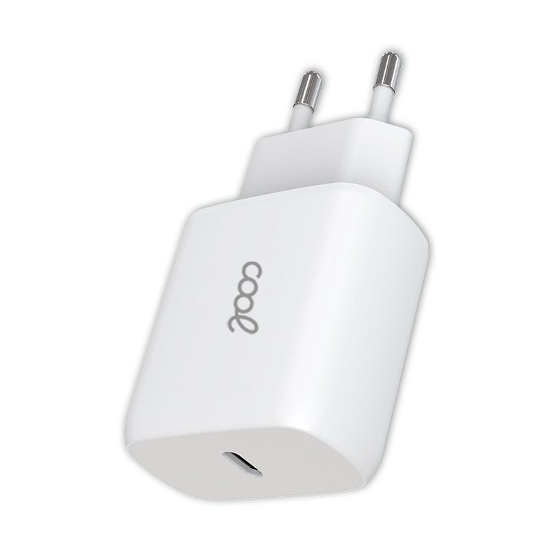 Universal Fast Charger Adapt. (PD) Type-C COOL (25W) White