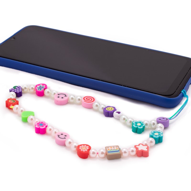 COOL Universal Smartphone Pendant Wrist Strap Mix Beads
