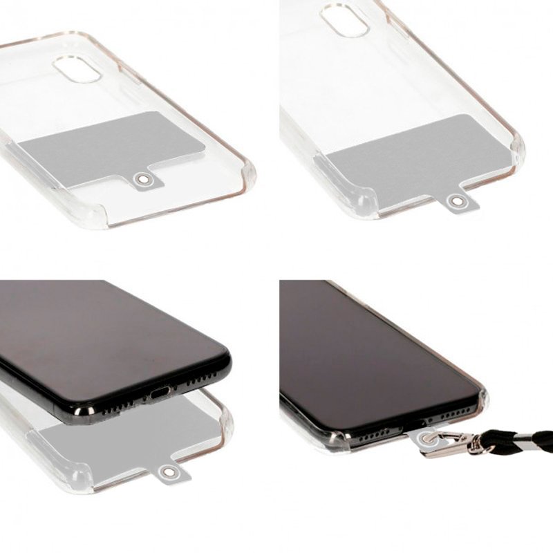 COOL Universal Hanging Cord with Smartphone Card, Fuchsia