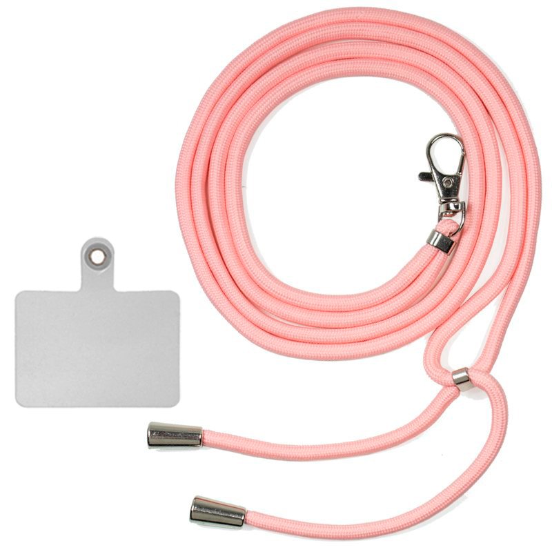 COOL Universal Hanging Cord with Card for Pink Smartphone