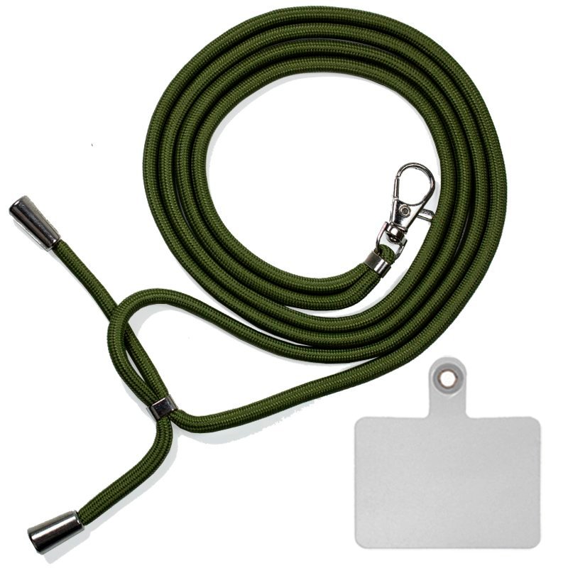 COOL Universal Hanging Cord with Card for Smartphone - Green