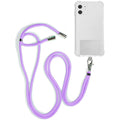 Cordón Colgante COOL Universal con Tarjeta para Smartphone Violeta