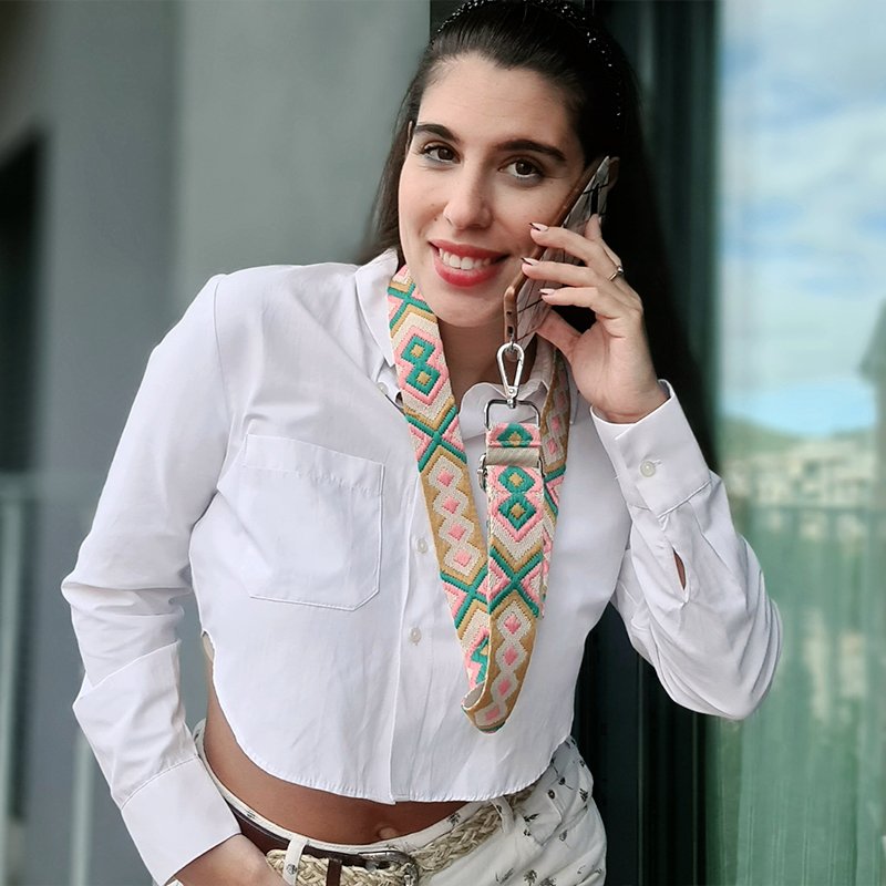 COOL Universal Hanging Strap with Card for Smartphone Marino