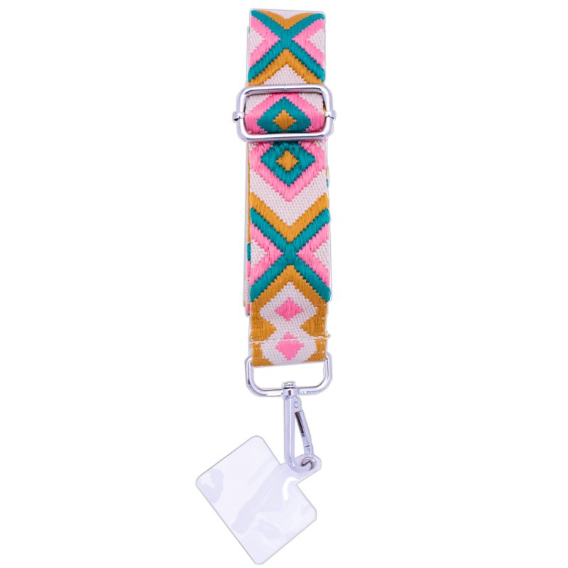 COOL Universal Hanging Strap with Card for Smartphone Mustard