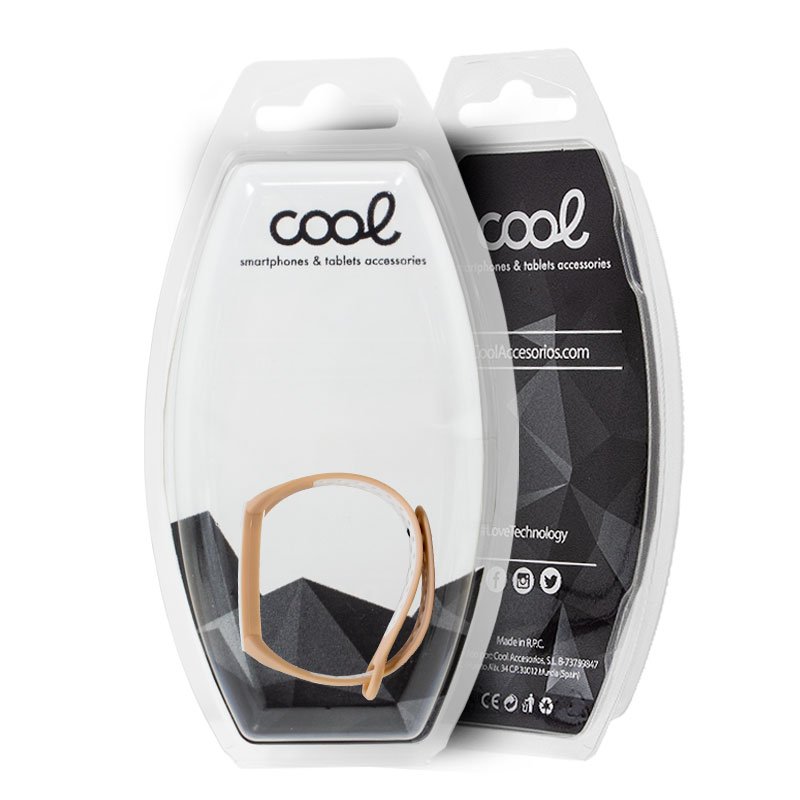 COOL Strap for Xiaomi Mi Band 5 / 6 / 7 / Amazfit Band 5 Pastel Pink Sport