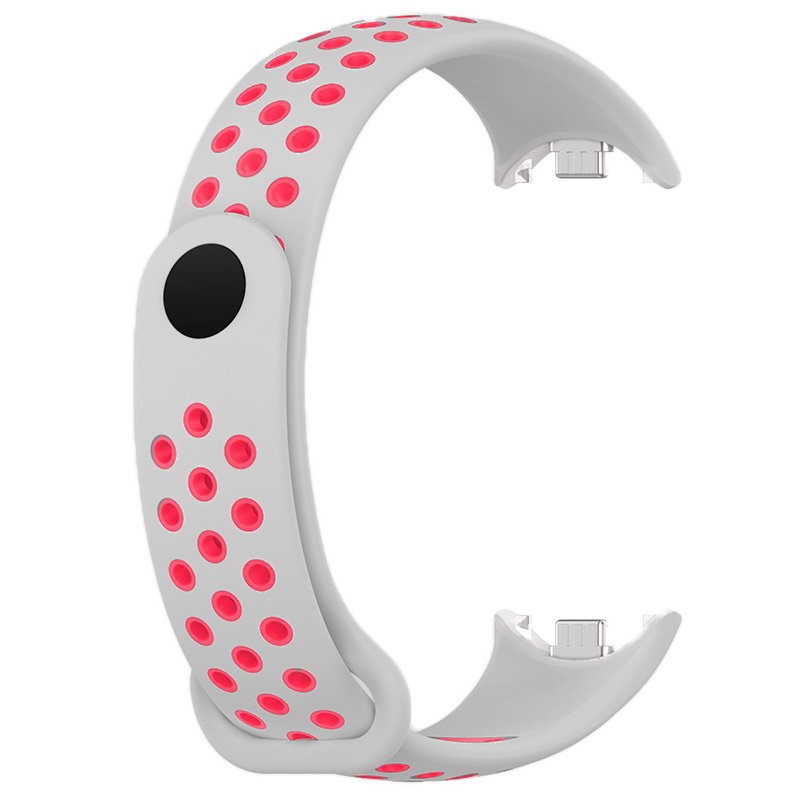 COOL Strap for Xiaomi Smart Band 8 / 9 / 10 Sport Gray-Pink