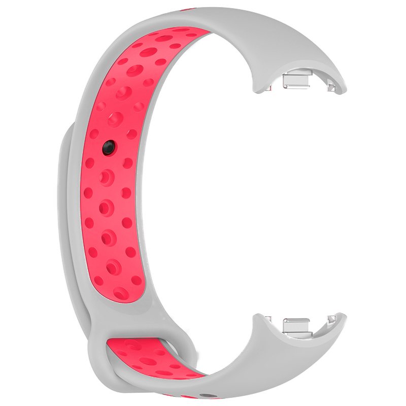 COOL Strap for Xiaomi Smart Band 8 / 9 / 10 Sport Gray-Pink