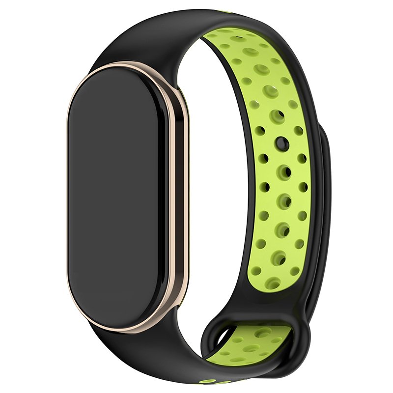 Correa COOL para Xiaomi Smart Band 8 / 9 / 10 Sport Negro-Verde