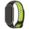 Correa COOL para Xiaomi Smart Band 8 / 9 / 10 Sport Negro-Verde
