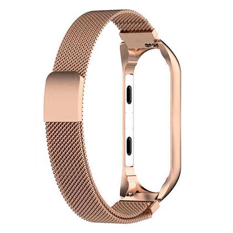 COOL Strap for Xiaomi Smart Band 8 Metal Rose Gold