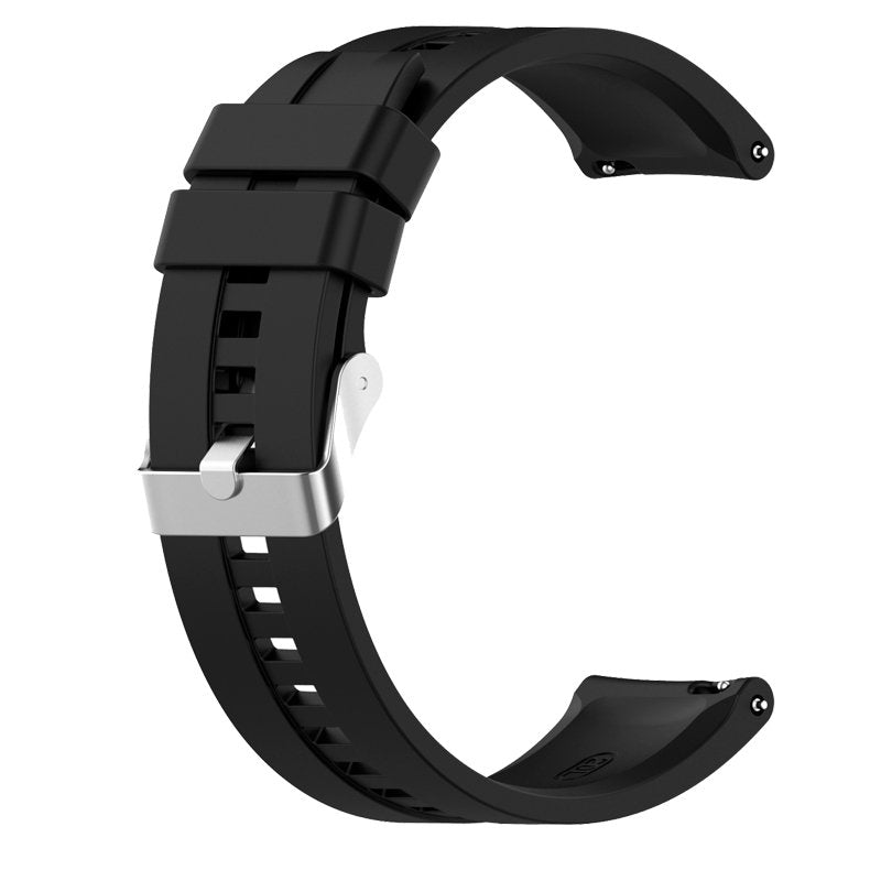 Universal 20mm Strap Amazfit Bip / GTS / Bip Lite / Huawei / Samsung / COOL Black Rubber