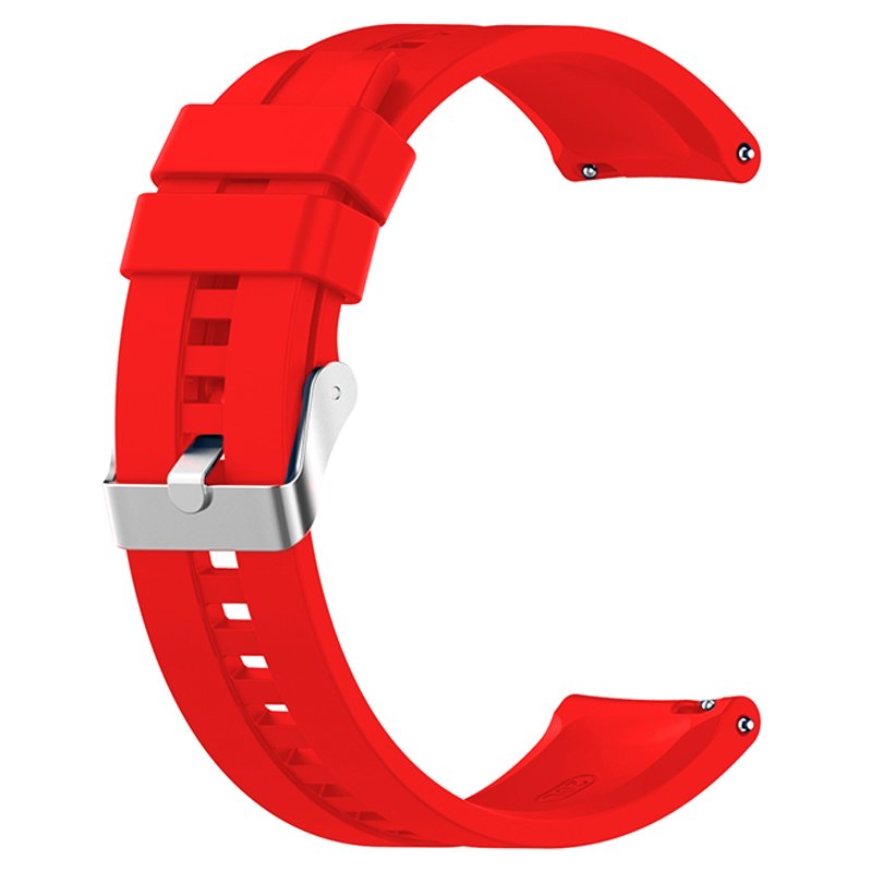 Universal 20mm Strap Amazfit Bip / GTS / Bip Lite / Huawei / Samsung / COOL Red Rubber