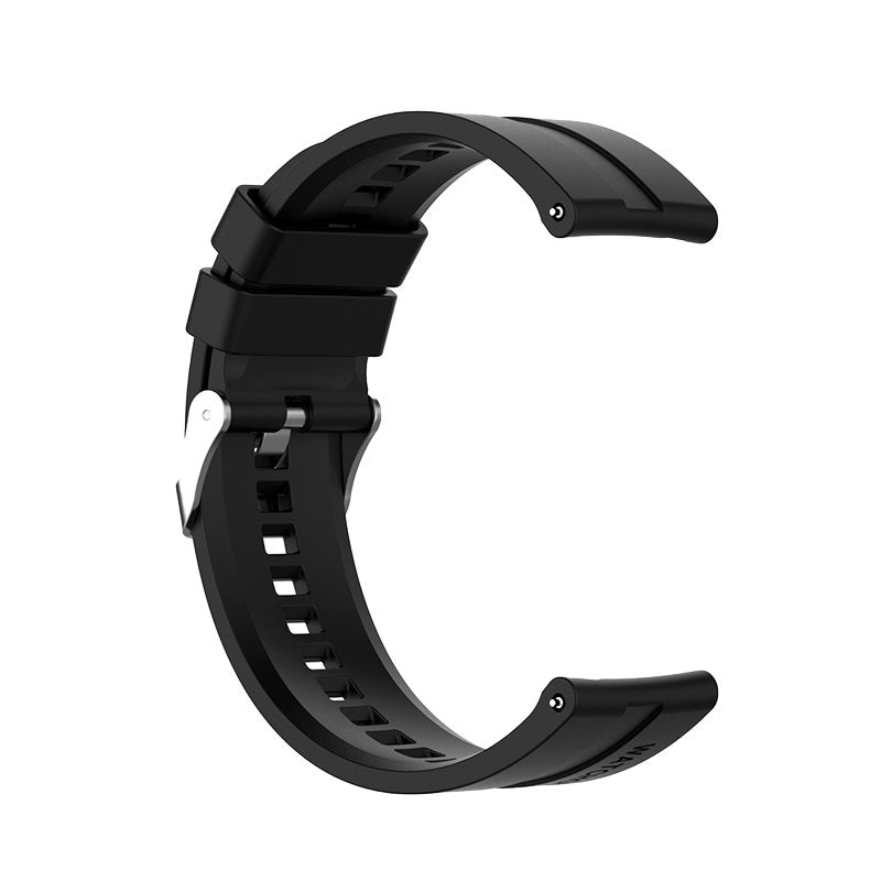 Correa Universal 22mm Amazfit GTR / Stratos / Huawei / Samsung / COOL Goma Negro