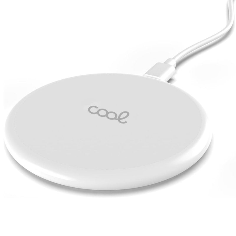 Universal Qi Wireless Smartphone Charger Dock Base - COOL White