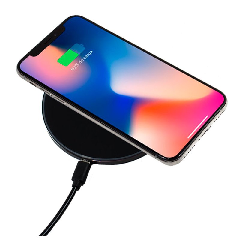 Universal Qi Wireless Smartphone Charger Dock Base, COOL Black