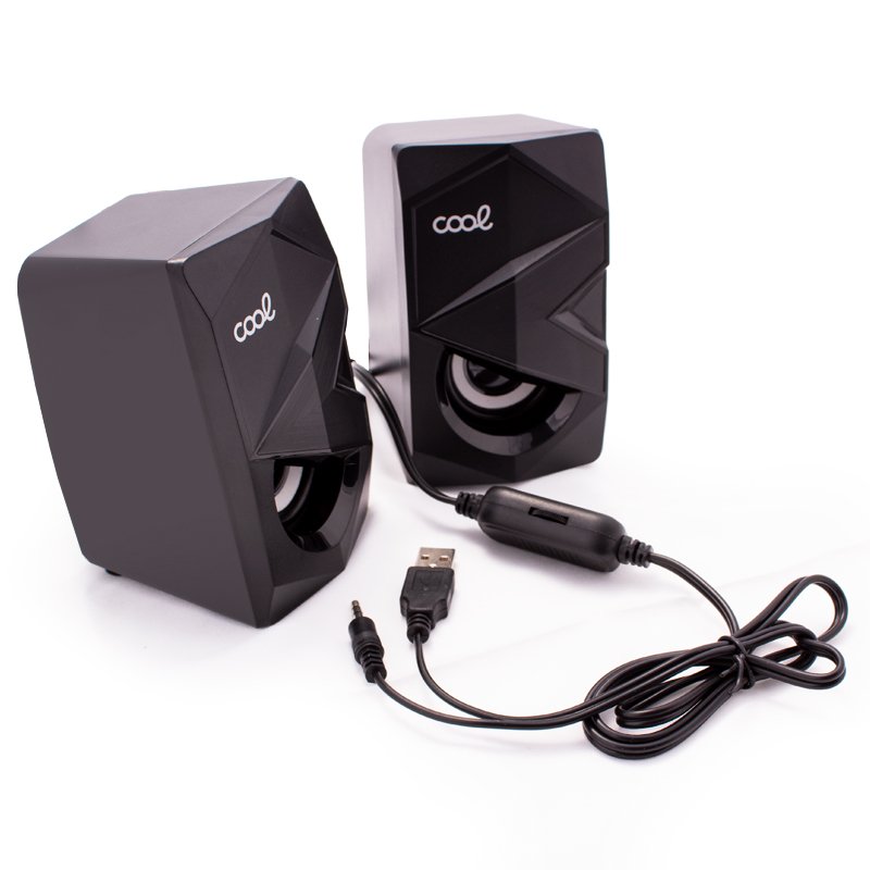 USB Speaker Set for PC Gaming LED COOL 8W