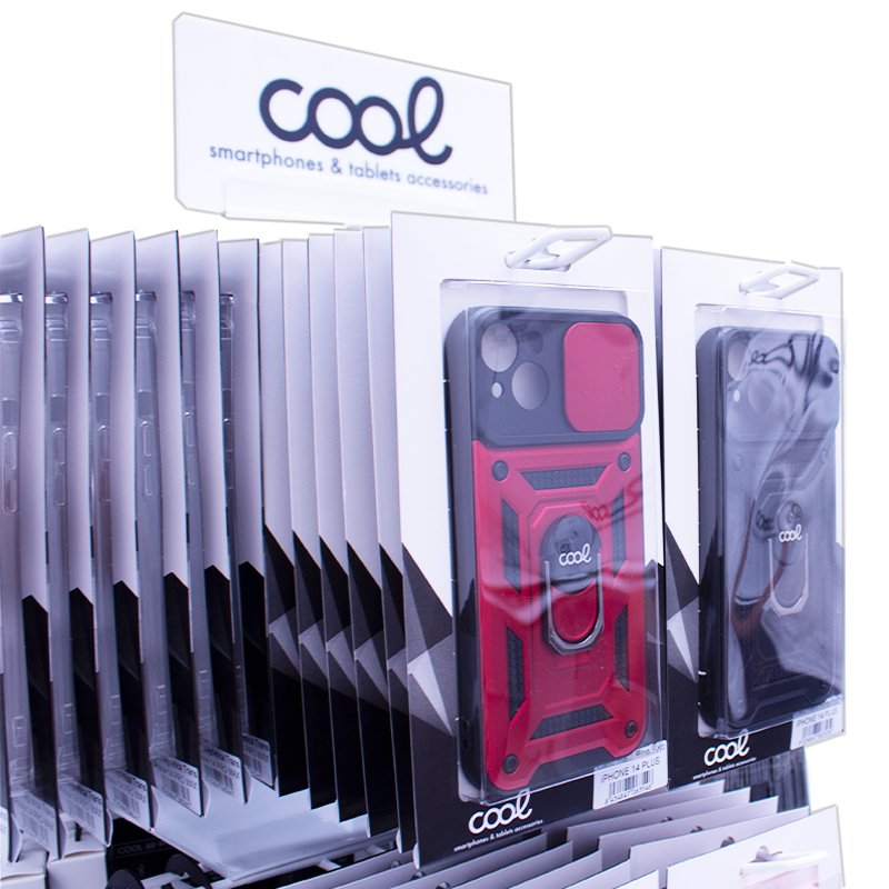 COOL Rotating Metal Accessory Display Stand (White)