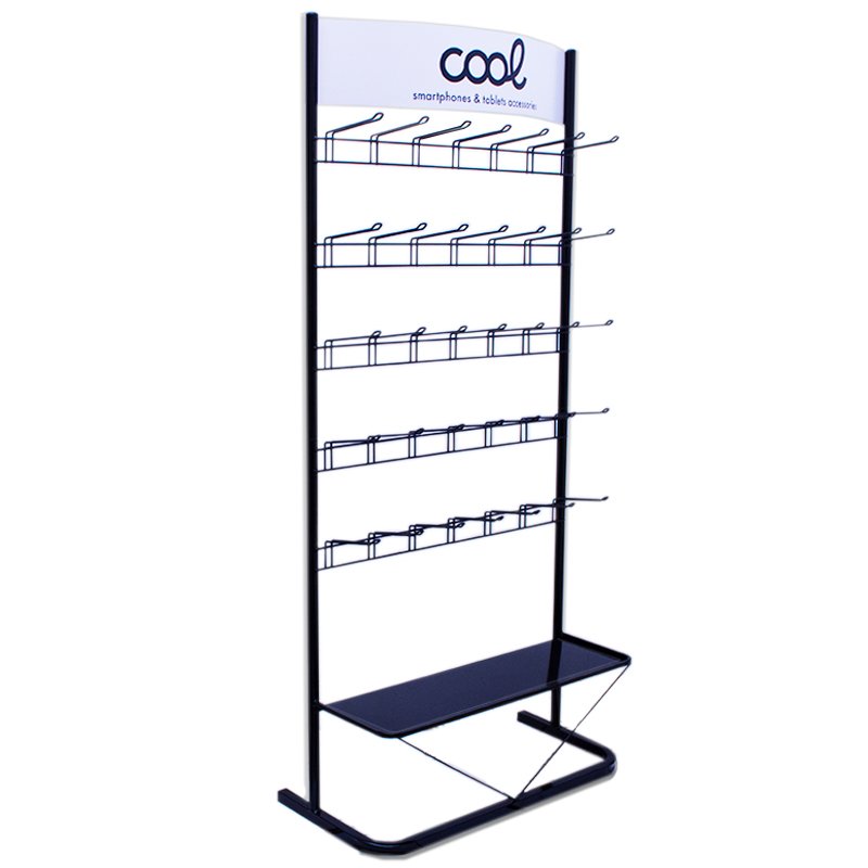 COOL Large Metal Accessory Display Stand (Black)