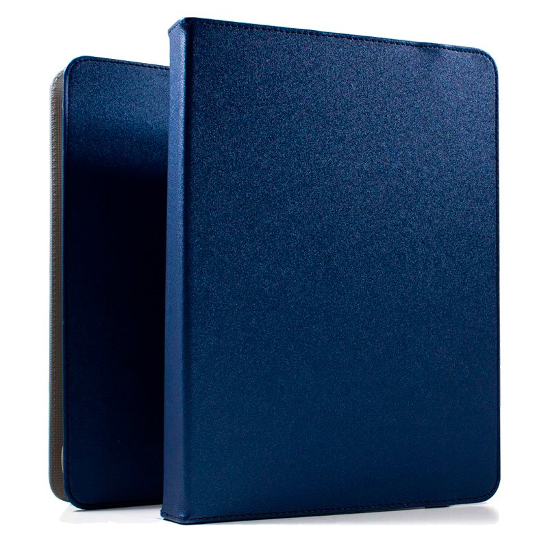 COOL Ebook / Tablet Case 9 inch Plain Blue Rotating