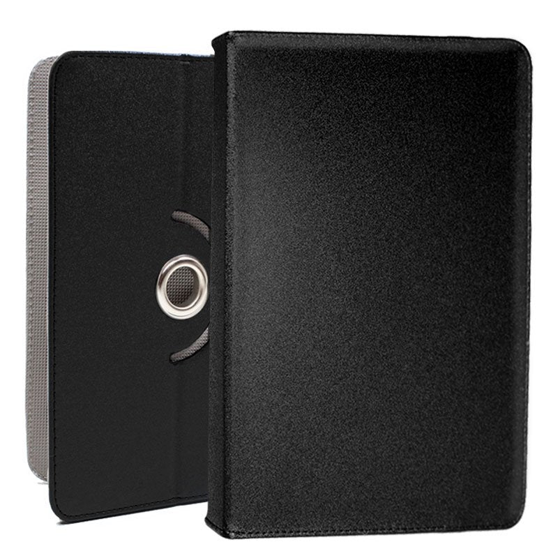 COOL Ebook / Tablet Case 9 inch Plain Black Rotating