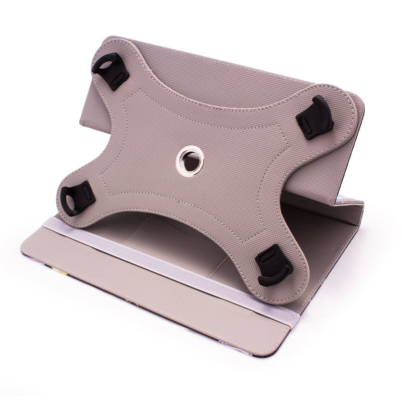 COOL Ebook / Tablet Case 9 inch Plain Black Rotating