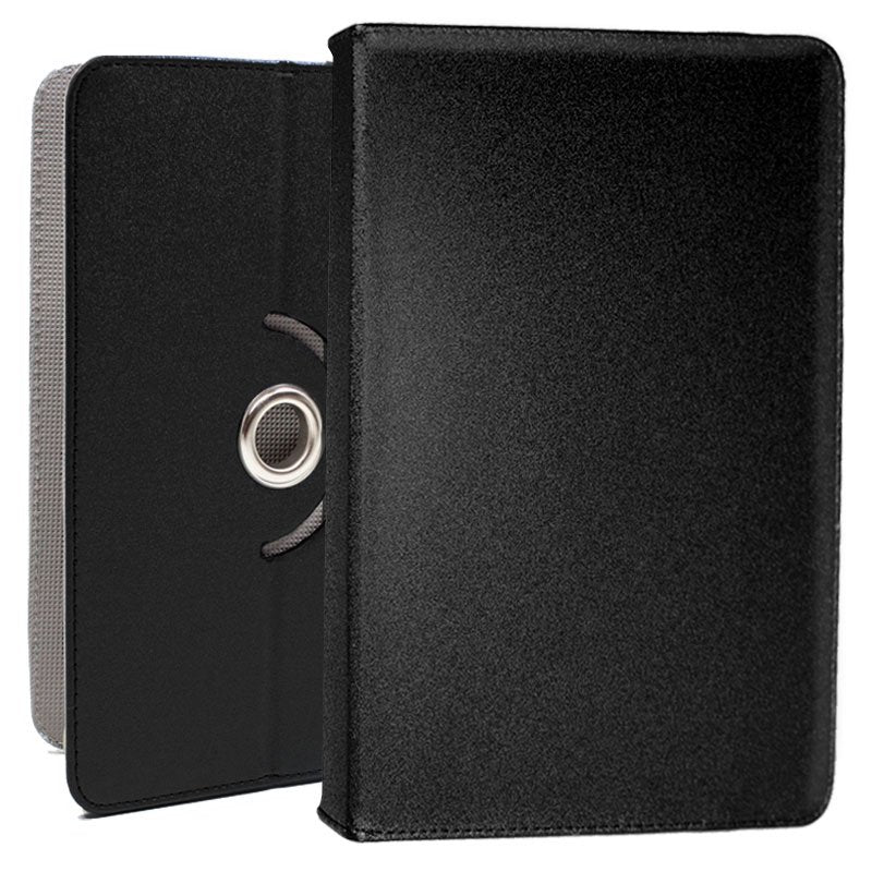 COOL Ebook Tablet Case, Universal Poly Leather, 9.7 - 11 inches, Black (Square)