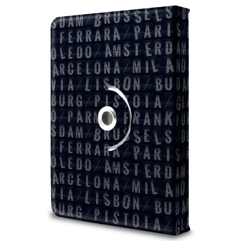 COOL Ebook Tablet Case Universal 9.7 - 11 Inches City Drawings (Square)