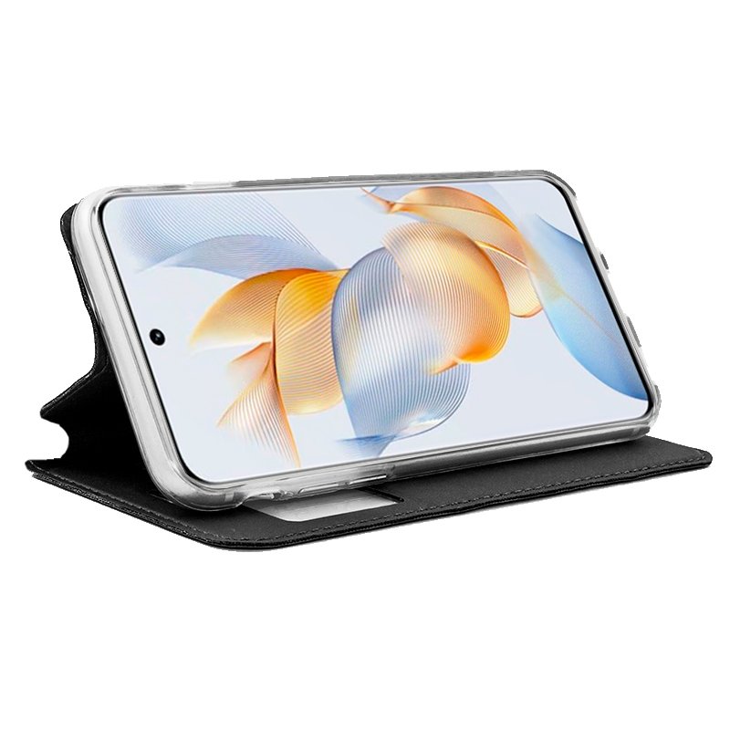 COOL Flip Cover Case for Honor 90 5G, Plain Black