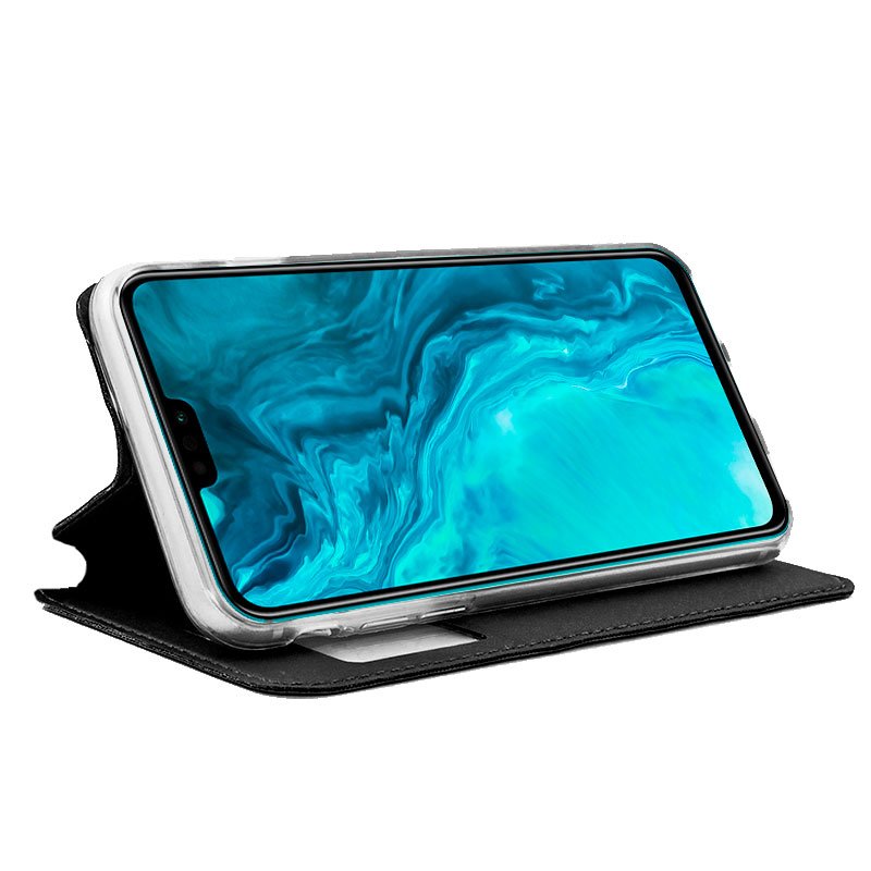 COOL Flip Cover Case for Huawei Honor 9X Lite, Plain Black