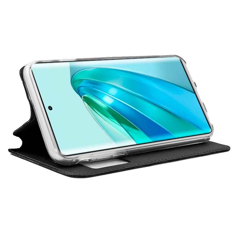 COOL Flip Cover Case for Huawei Honor Magic 5 Lite, Plain Black