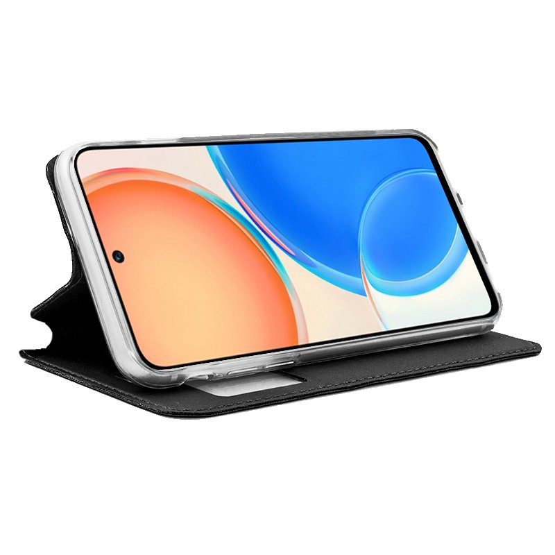 COOL Flip Cover Case for Huawei Honor X8 Plain Black