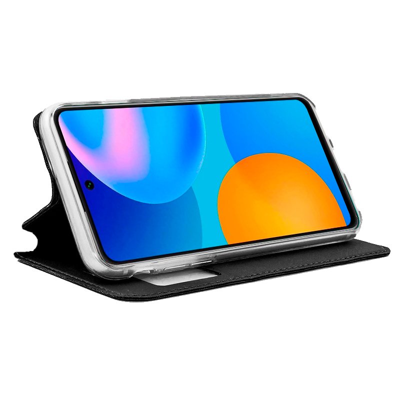 COOL Flip Cover Case for Huawei P Smart 2021 Plain Black